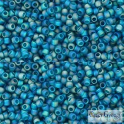 Transparent Rainbow Frosted Teal - 5 g - Toho Rocailles 15/0 (167BDF)