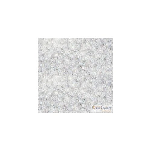 0161 - Transparent Rainbow Crystal - 5 g - Toho japán kásagyöngy 15/0