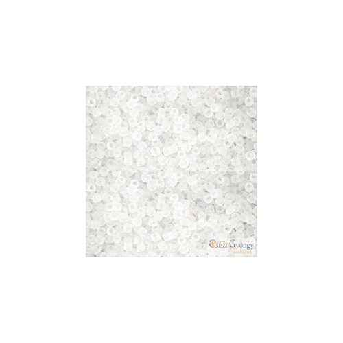 0001F - Transparent Frosted Crystal - 5 g - 15/0 Toho kásagyöngy