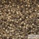 Frosted Gold Lined Crystal - 5 g - 15/0 Toho Rocailles (989F)