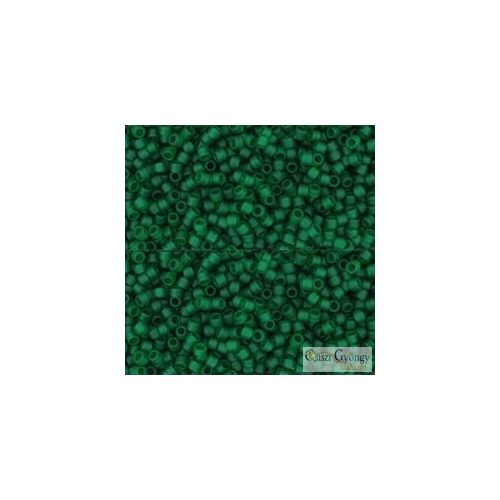 939F - Transp. Frost. Green Emerald - 5 g - 15/0 Toho japán kásagyöngy