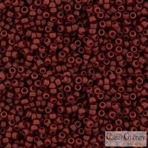 Semi Glazed Dark Red - 5 g - 15/0 Toho kásagyöngy (2609F)