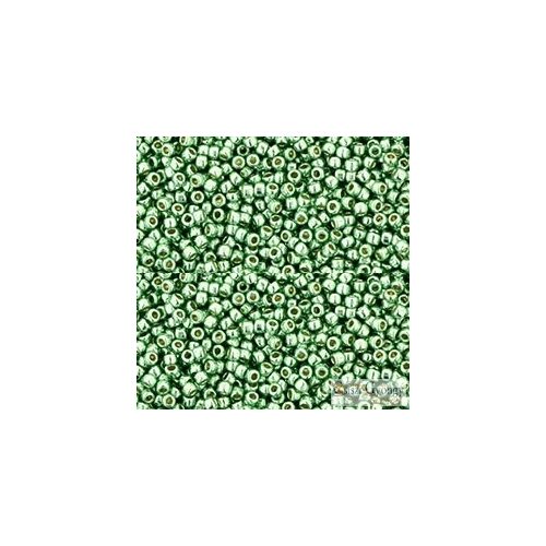 PF570 - Perm. Fing. Galv. Mint Green - 5 g - 15/0 Toho kásagyöngy