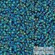 0167BD - Transparent Rainbow Teal - 5 g - 15/0 Toho kásagyöngy