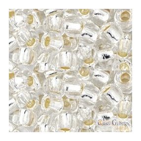 Silver Lined Crystal - 10 g - 3/0 Toho kásagyöngy (21)