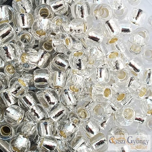 Silver Lined Crystal - 10 g - 6/0 Toho Rocailles (21)