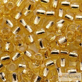   0022 - Silver Lined Topaz - 10 g - 6/0 Toho japán kásagyöngy