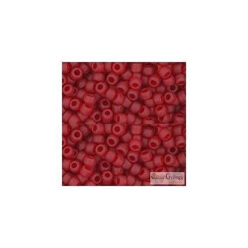 Transparent Frosted Siam Ruby - 10 g - 8/0 Toho Rocailles (5BF)