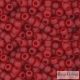 Transparent Frosted Siam Ruby - 10 g - 8/0 Toho Rocailles (5BF)