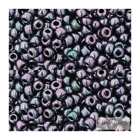   0090 - Metallic Amethyst Gun Metal - 10 g - 8/0 Toho japán kásagyöngy