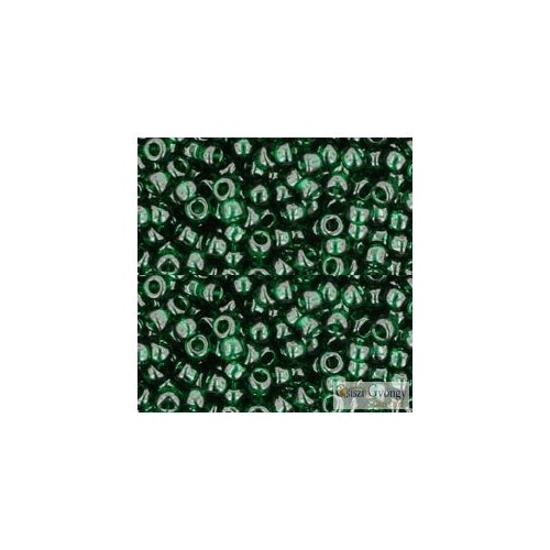 0939 - Transparent Green Emerald - 10 g - 8/0 Toho kásagyöngy