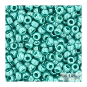   0132 - Op. Luster. Turquoise - 10 g - 8/0 Toho japán kásagyöngy