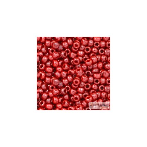 125 - Opaque Lustered Cherry - 10 g - 8/0 Toho japán kásagyöngy