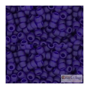   0008DF - Transparent Frosted Cobalt - 10 g - 8/0 Toho japán kásagyöngy