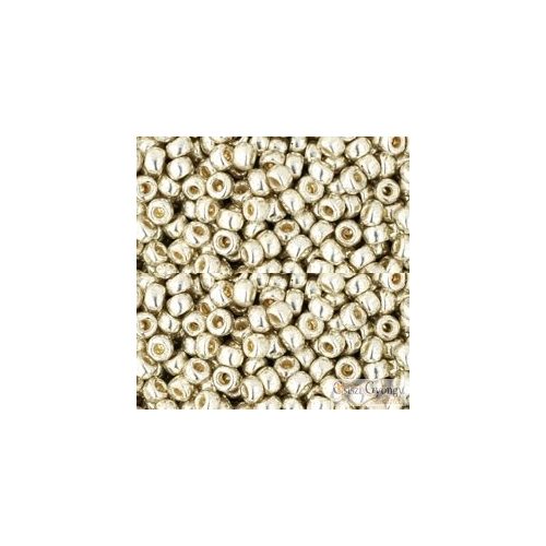 Perm. Finish Galv. Aluminium - 10 g - 8/0 Toho Seedbeads (PF558)