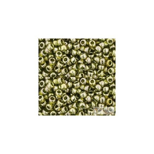 457 - Gold Luster Green Tea - 10 g - 8/0 Toho kásagyöngy