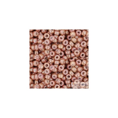Marbled Opaque Beige/Pink - 10 g - 8/0 Toho kásagyöngy (1201)