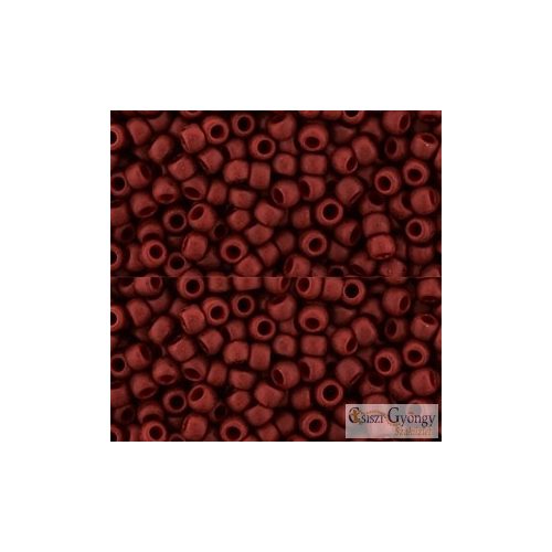 Semi Glazed Dark Red - 10 g - 8/0 Toho Seedbeads (2609F)