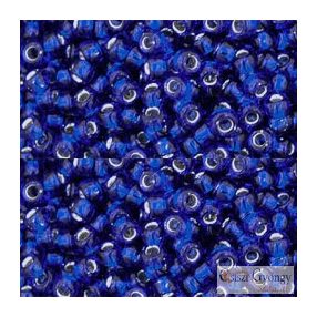 0028 - Silver Lined Cobalt - 10 g - 8/0 Toho kásagyöngy