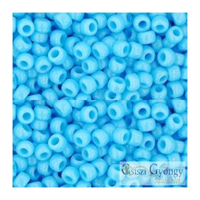 0043 - Toho kásagyöngy 8/0 - 10 g - Opaque Blue Turquoise