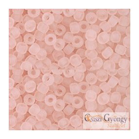   0011F - Toho kásagyöngy 8/0 - 10 g - Transp. Frosted Rosaline