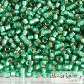   0024BF - Silver L. Frosted Dk Peridot - 10 g - 8/0 Toho japán kásagyöngy