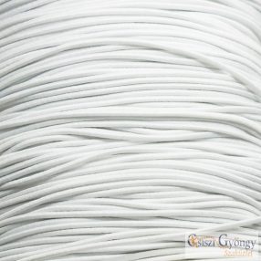 Gumis Szál Fehér - 1 méter - szálvastagság: 1 mm