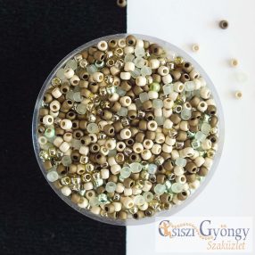 Toho kásagyöngy MIX, Szahara - 10 g - mérete: 11/0