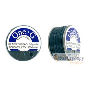 Toho One-G Deep Green gyöngyfűző cérna