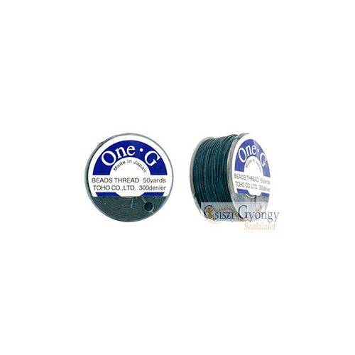 Toho One-G Deep Green beading thread