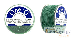 Toho One-G Mint Green beading thread