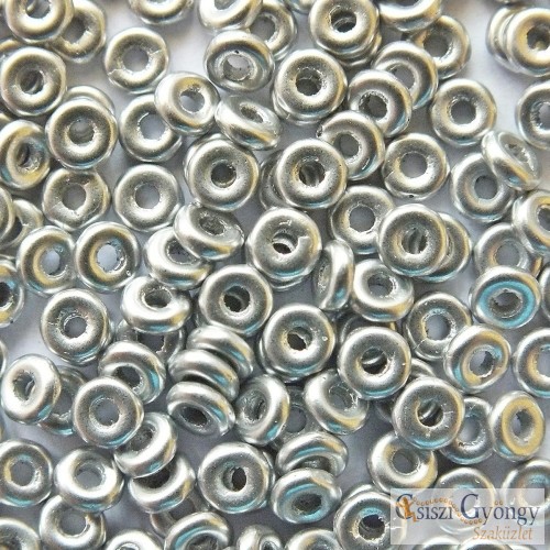 Silver - 5 g - O-ring Beads, size: 2x4mm