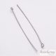 Eyepins - 30 pc. - silver color, size_about 5 cm long, 0,7mm tick