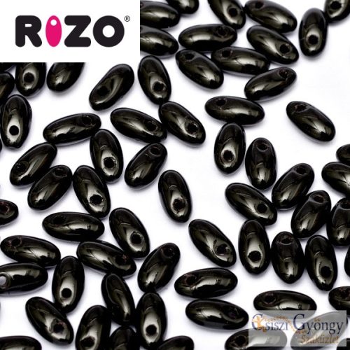 Fekete - 10 g - Rizo gyöngy