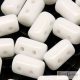 Rulla gyöngy, Opaque White, 5 g (kb. 47 db)