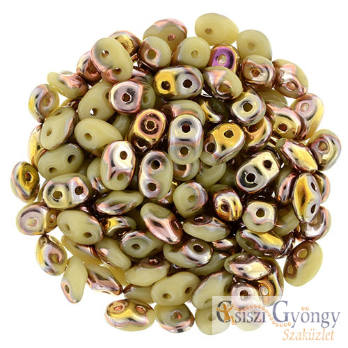 Opaque Ivory Capri Gold - 5 g - Superduo (C13020)