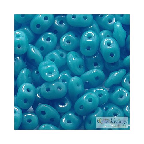 Opaque Turquoise Blue - 10 g - Superduo 5x2 mm (63030)