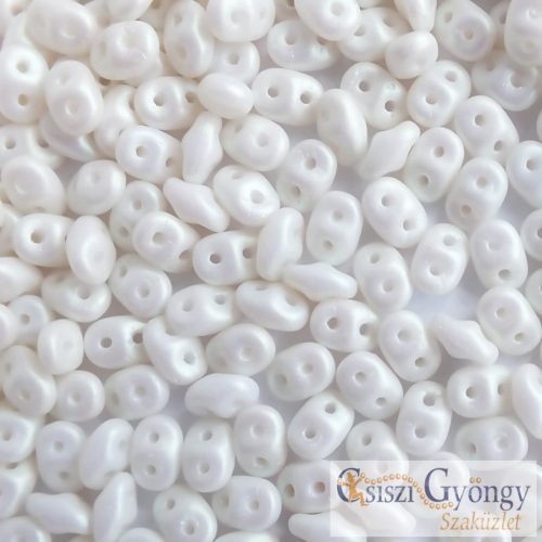 Powdery Ivory - 5 g - Superduo gyöngy 2,5x5 mm
