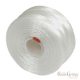 Weiß - 1 Stück - S-lon AA beading thread (ca. 68 meter)