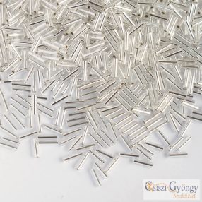   0001 - Silver Lined Crystal - 10 g - 6 mm Miyuki szalmagyöngy