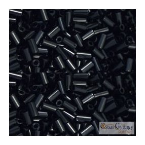 0049 - Szalmagyöngy 3 mm - 10 g - Opaque Jet
