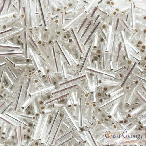 0021 - Silver Lined Crystal - 10 g - 9 mm Toho szalmagyöngy
