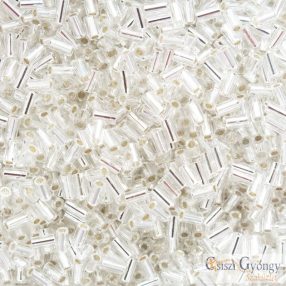 0021 - Silver Lined Crystal - 10 g - 3 mm Toho szalmagyöngy