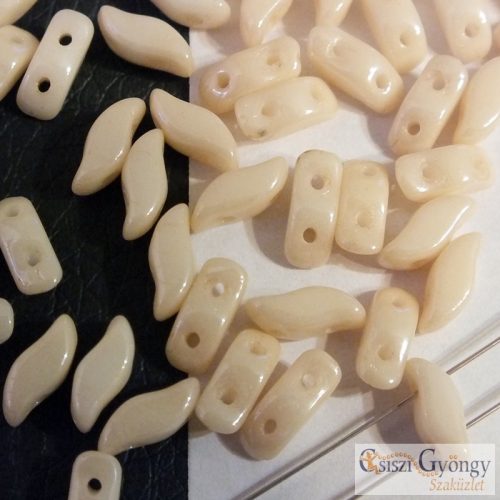 Luster Champagne - 20 pcs. - Stormduo beads, 3x7mm