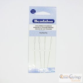   Csukható Fejű Gyöngyfűző Tű - 4 db - 6,4 cm hosszú Collapsible Tű