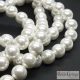Snow White - 5 pc. - 12 mm Czech Glass Pearl (70400)