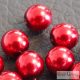 Red - 20 pcs. - 6 mm Glass Pearl