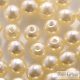Vanilia - 10 pc. - Glass Pearls 8 mm