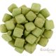 Pacifica Avocado - 20 pcs. - Tile Beads 6x6mm (S1005WH)