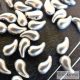 Matte Metallic Silver Right - 20 pc. - Zoliduo Beads, size: 5x8 mm